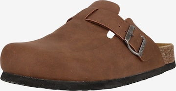Cruz Slipper 'Bateia' in Brown: front