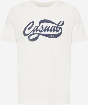 Casual Friday Shirt 'Thor' in White: front