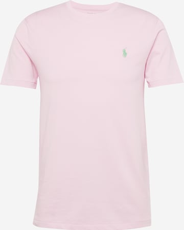 Coupe regular T-Shirt Polo Ralph Lauren en rose : devant