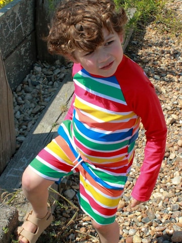 Toby Tiger Sportbademode 'Happy'‌ in Rot