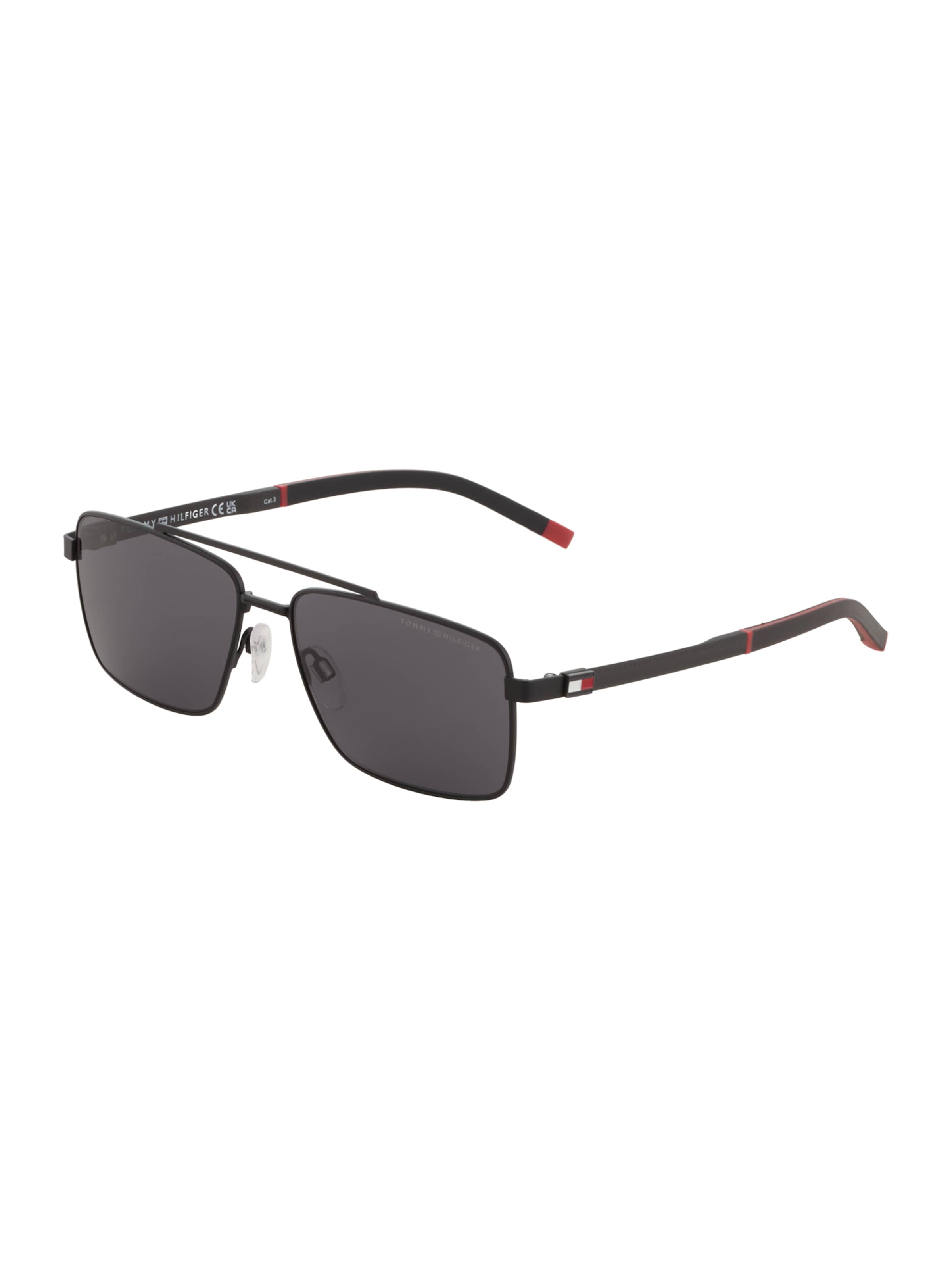 Lunettes de soleil TOMMY HILFIGER en noir : devant