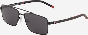 TOMMY HILFIGER Sonnenbrille in Schwarz: Vorderseite