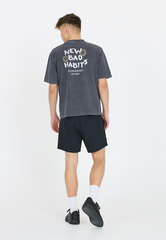 Les'Arcs Functioneel shirt 'Neei' in Grijs