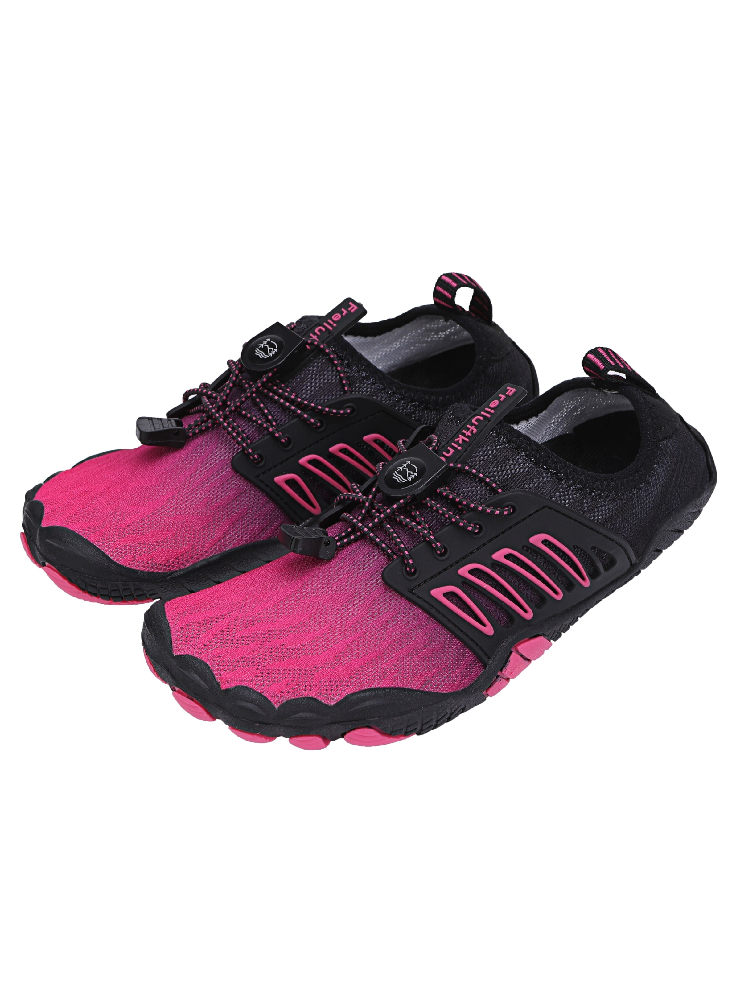 Freiluftkind Athletic Lace-Up Shoes 'Freiluftkind® Tokai rutschfeste universal Barfußschuhe' in Pink: front