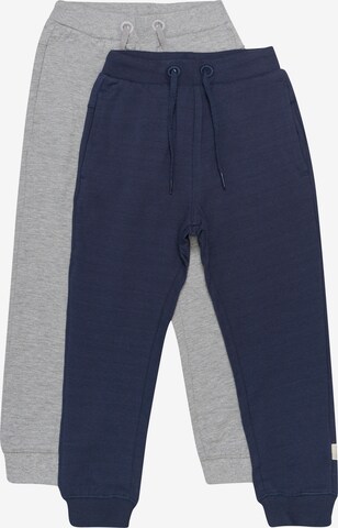 MINYMO Workout Pants in Blue: front