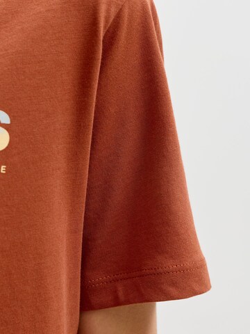 T-Shirt 'JORCanggu' Jack & Jones Junior en rouge