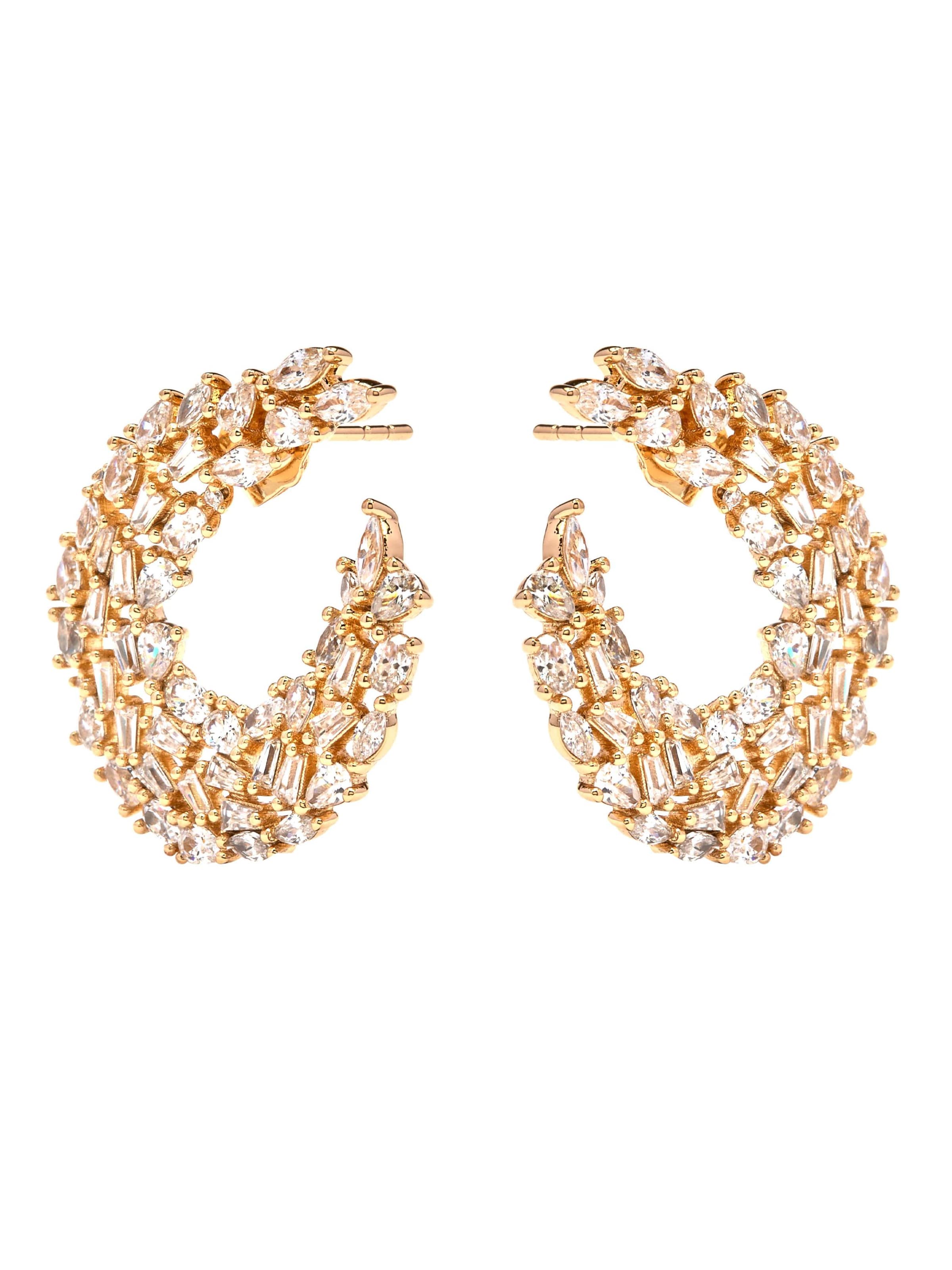 Luxenter Ohrringe 'Isdro'‌‌‌ in Gold