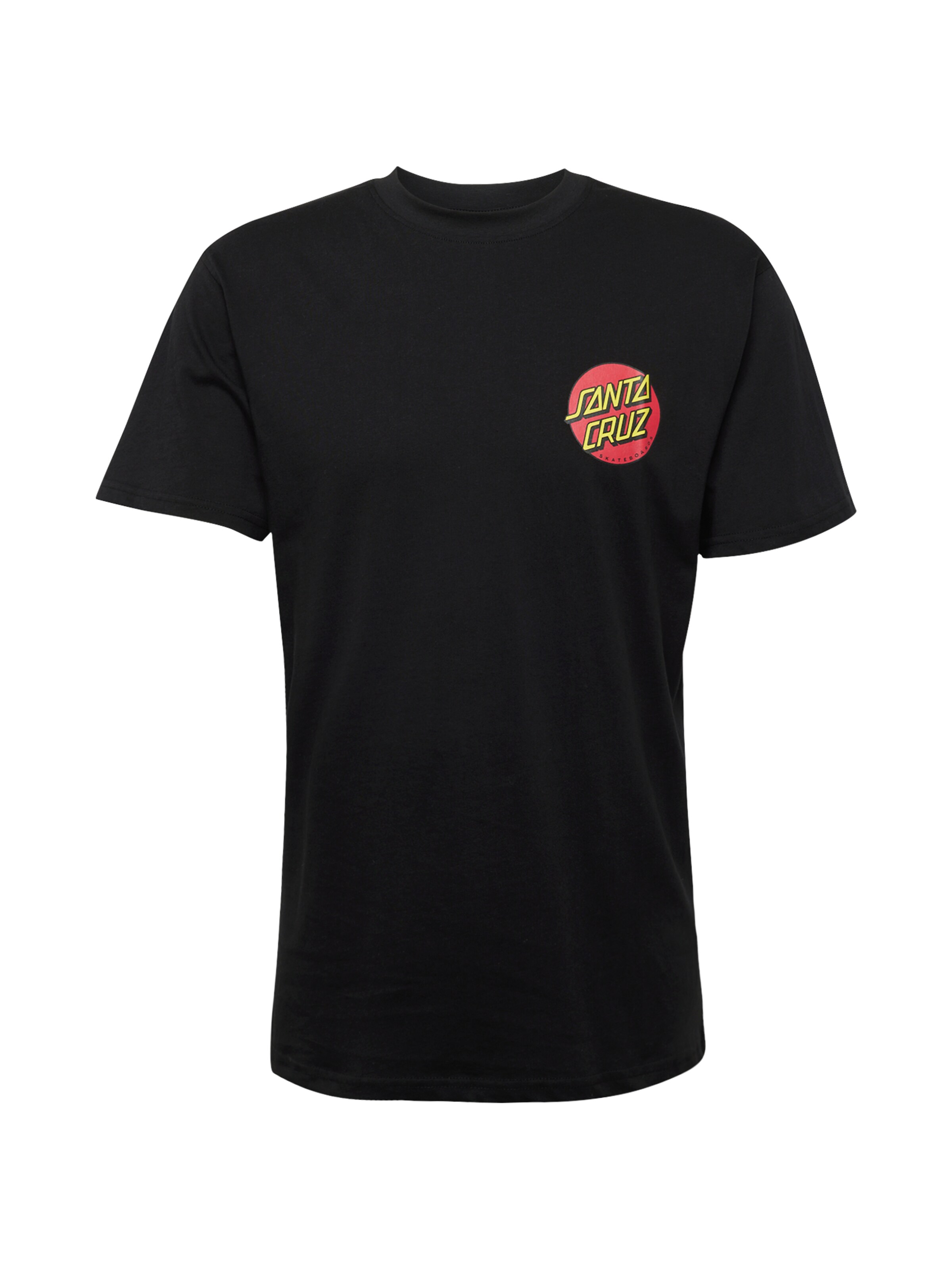 Maglietta 'Classic' di Santa Cruz in nero: frontale