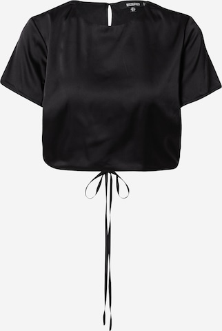 Missguided Blouse in Black: front