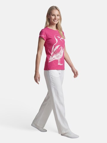 salzhaut Shirt 'Abbeldwatsch' in Pink