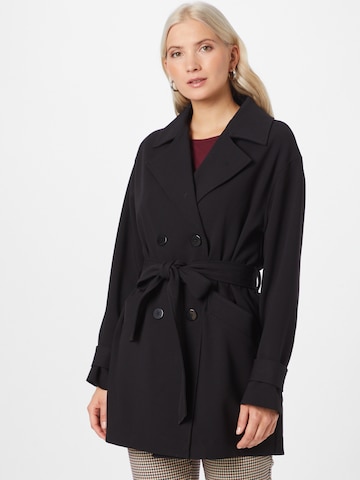 Guido Maria Kretschmer Women Between-Seasons Coat 'Kelsey' in Black: front