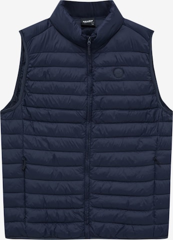 Pull&Bear Bodywarmer in Blauw: voorkant