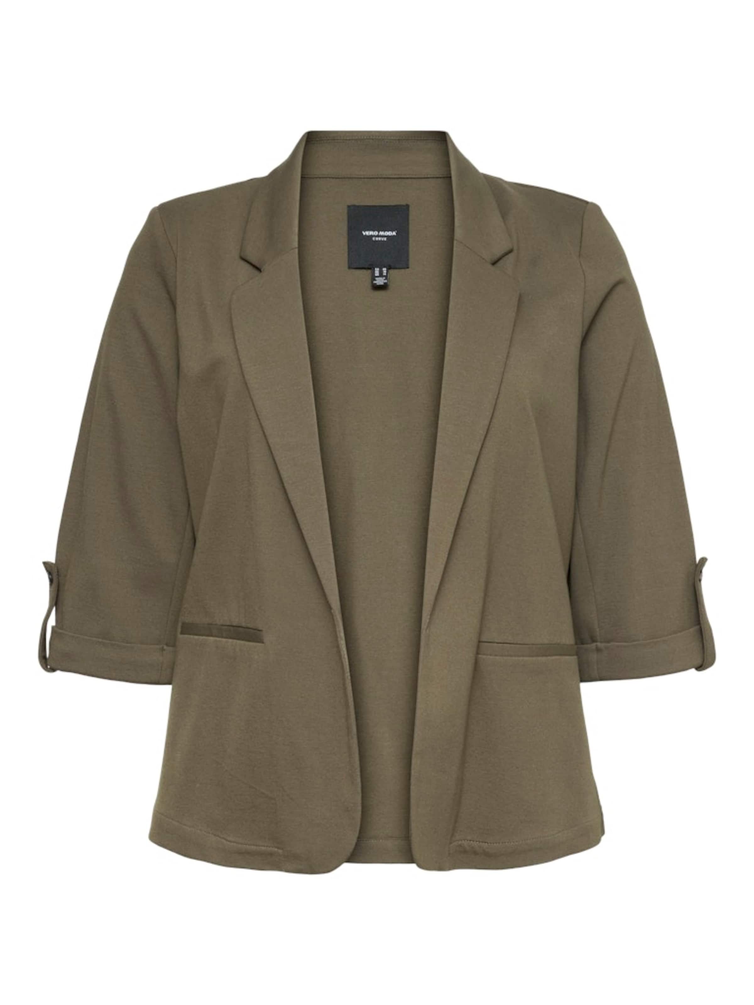 Vero Moda Curve Μπλέιζερ 'VMCEVA' σε πράσινο: μπροστά