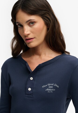 Superdry & Co Shirt 'Athletic Essentials' in Blue