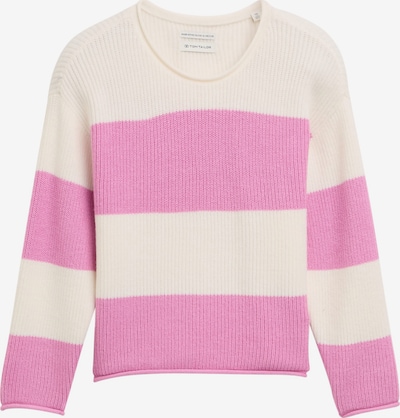 TOM TAILOR Neulepaita värissä ecru / vaalea pinkki, Tuotenäkymä