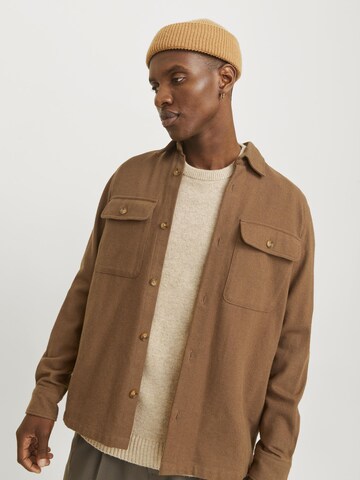 JACK & JONES Regular fit Tussenjas in Bruin