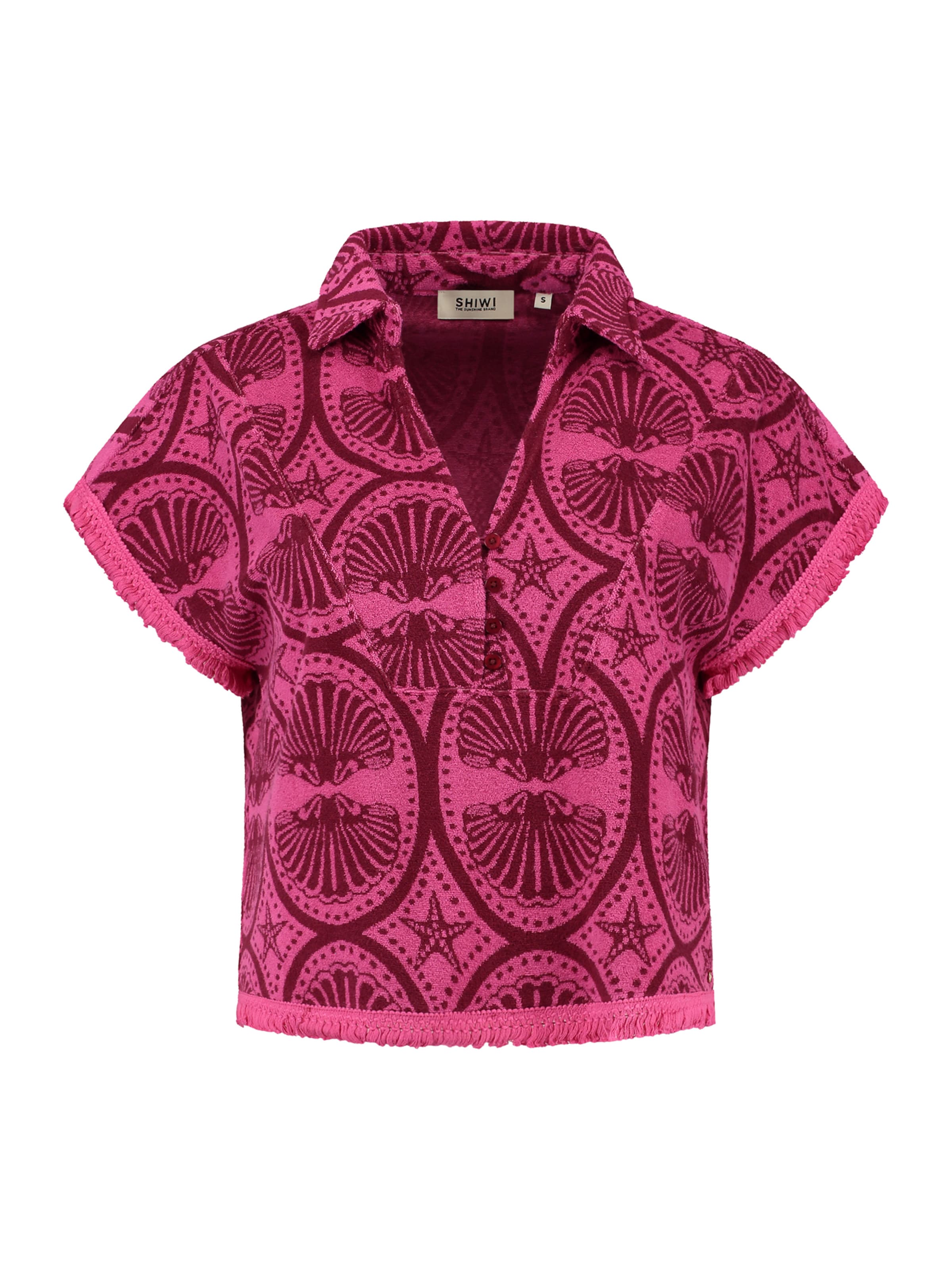 Shiwi - Jumpsuit 'Iris Sea Pearl' en rosa: frente