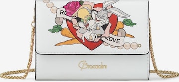 Pochette 'Lady Looney Tunes' Braccialini en blanc : devant