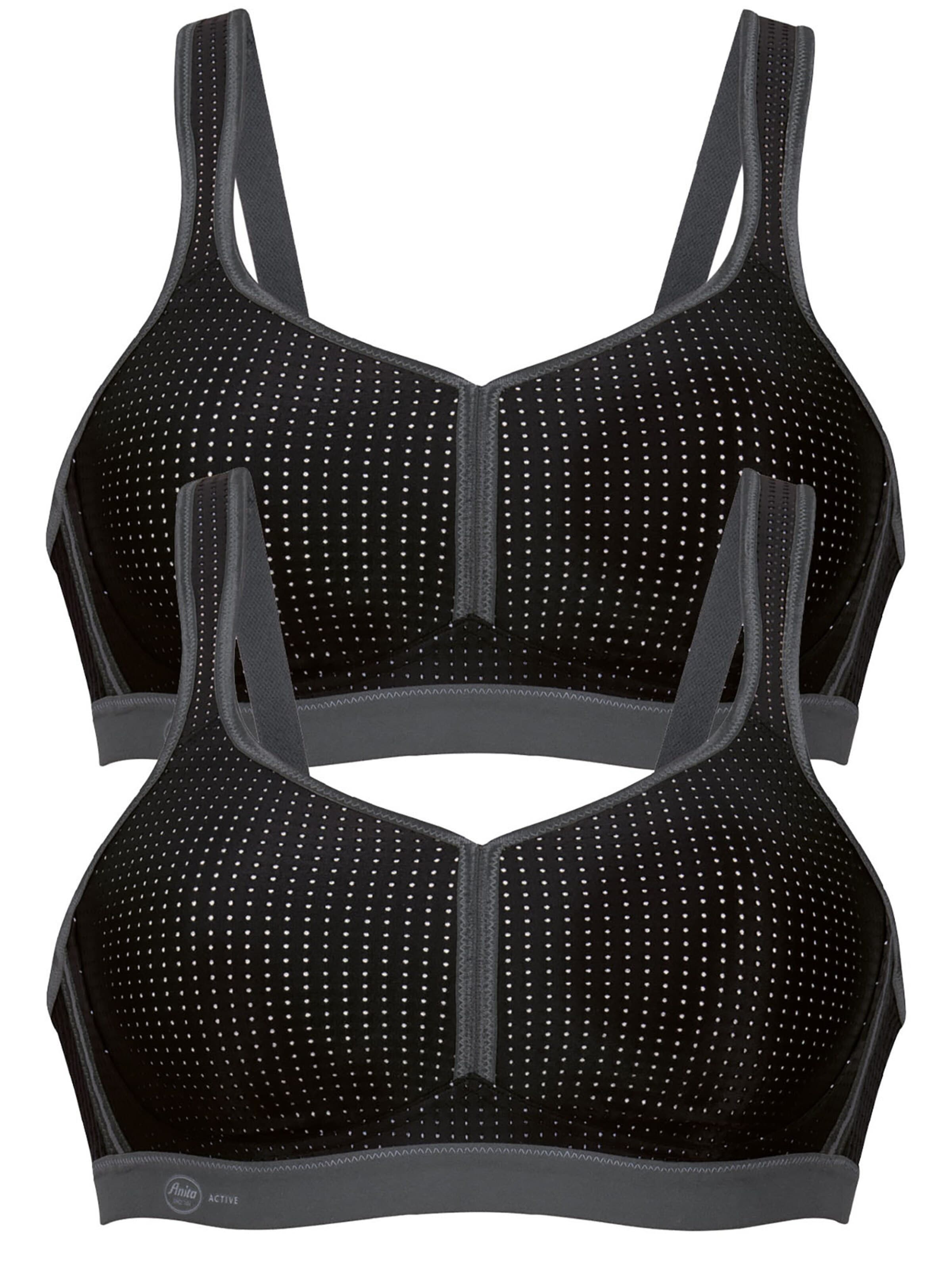 ANITA Bustier BH 'Performance'‌‌‌ in Schwarz
