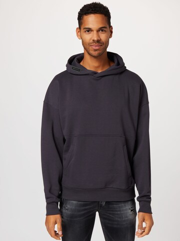 TOM TAILOR DENIM Sweatshirt in Grey: front