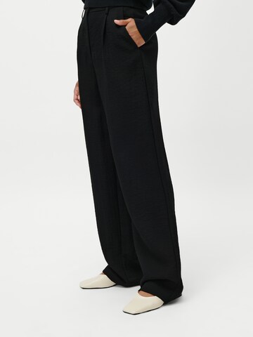 LeGer by Lena Gercke Wide leg Παντελόνι πλισέ 'Thorina' σε μαύρο