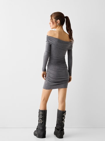 Bershka Dress in Grey