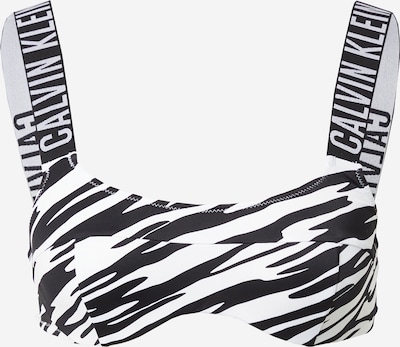 fekete / fehér Calvin Klein Swimwear Bikini felső, Termék nézet