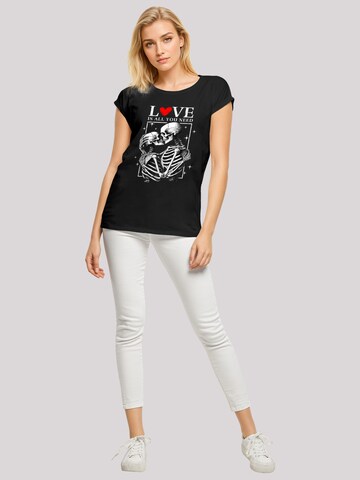 F4NT4STIC Shirt 'Love is all you need' in Black
