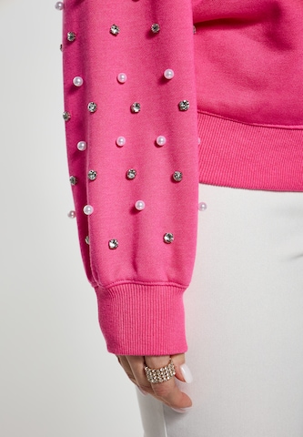 faina Sweatshirt i rosa