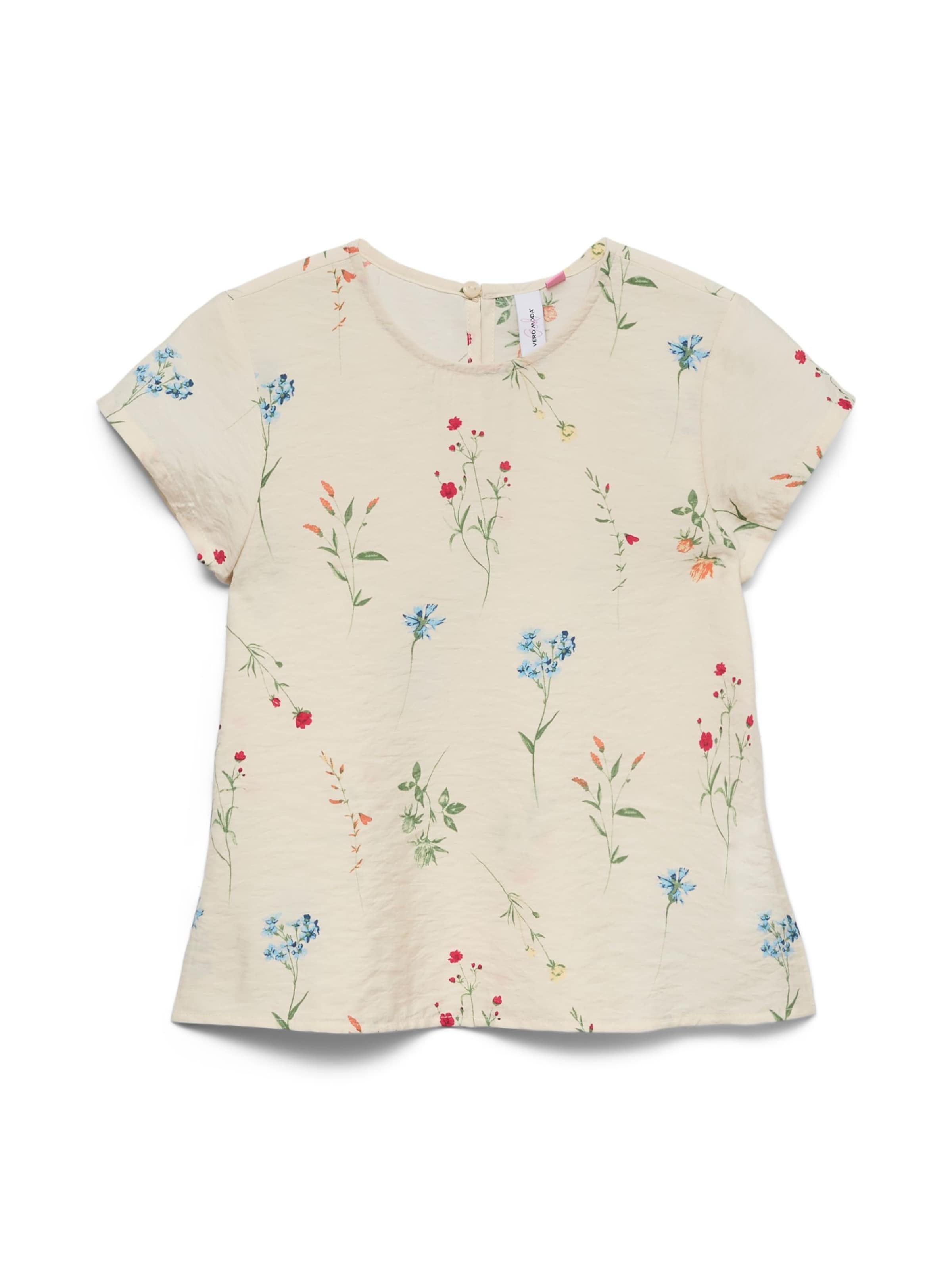 Chemisier 'VMJosie' Vero Moda Girl en blanc : devant