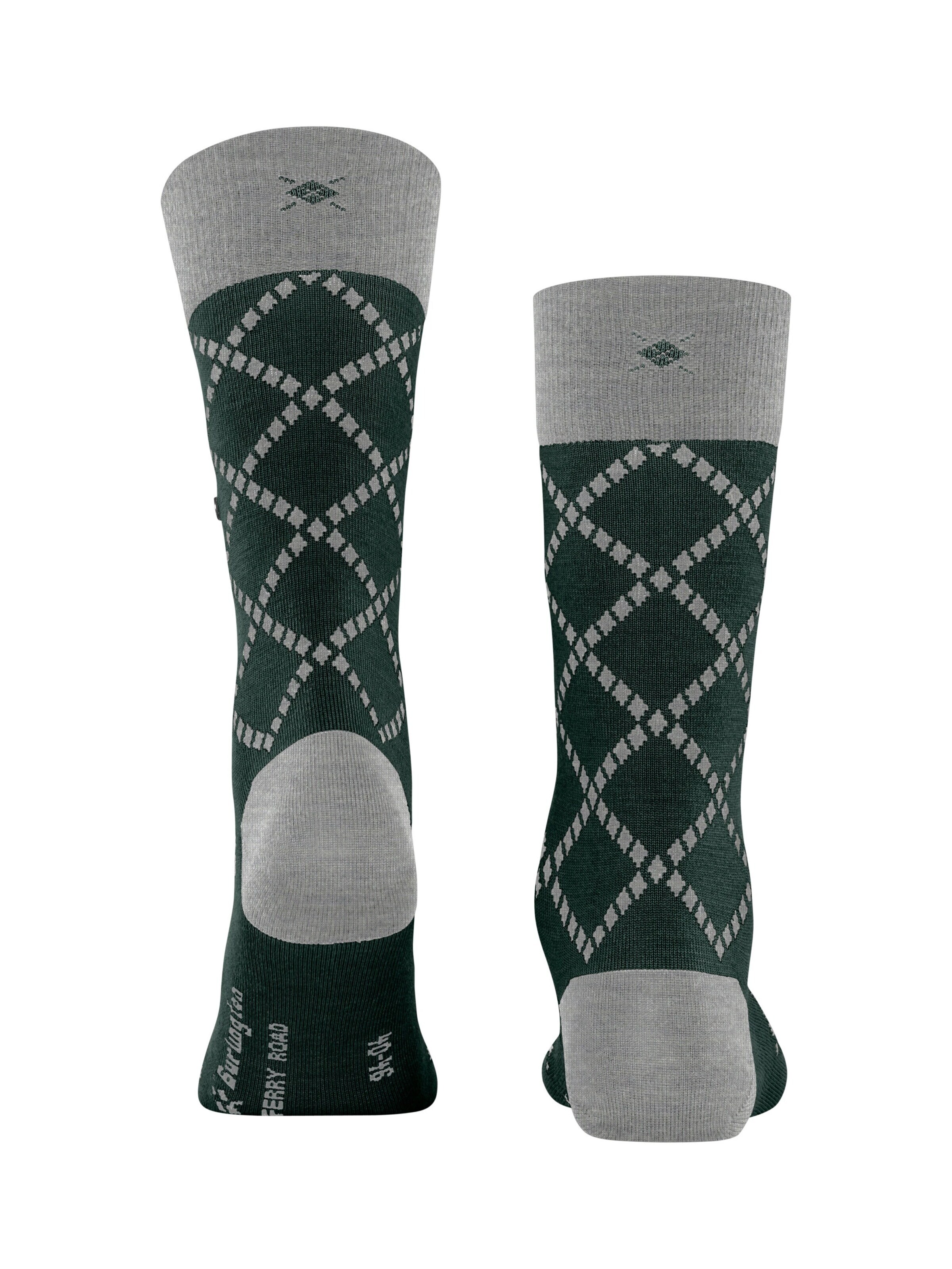 BURLINGTON Socks 'Ferry Road' in Green