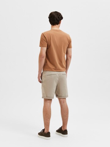 SELECTED HOMME Regular Chino 'Gabriel' in Beige