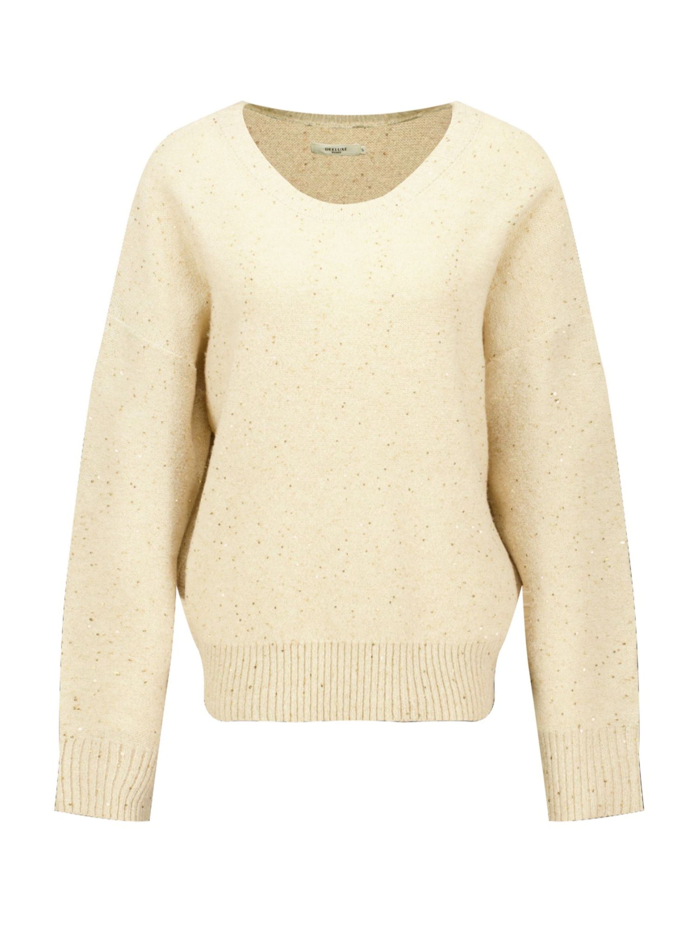 Deeluxe Pullover‌‌‌‌‌‌‌ in Beige: Vorderseite