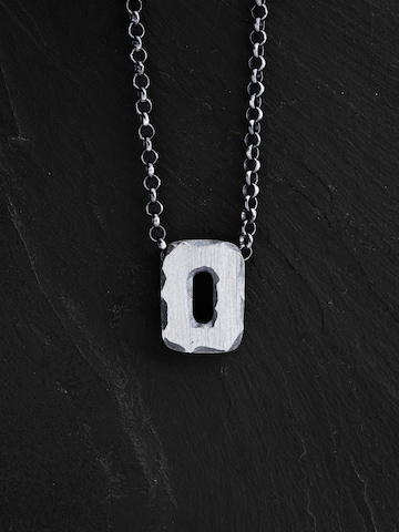 Collana 'Letter O' di REYTEL in argento