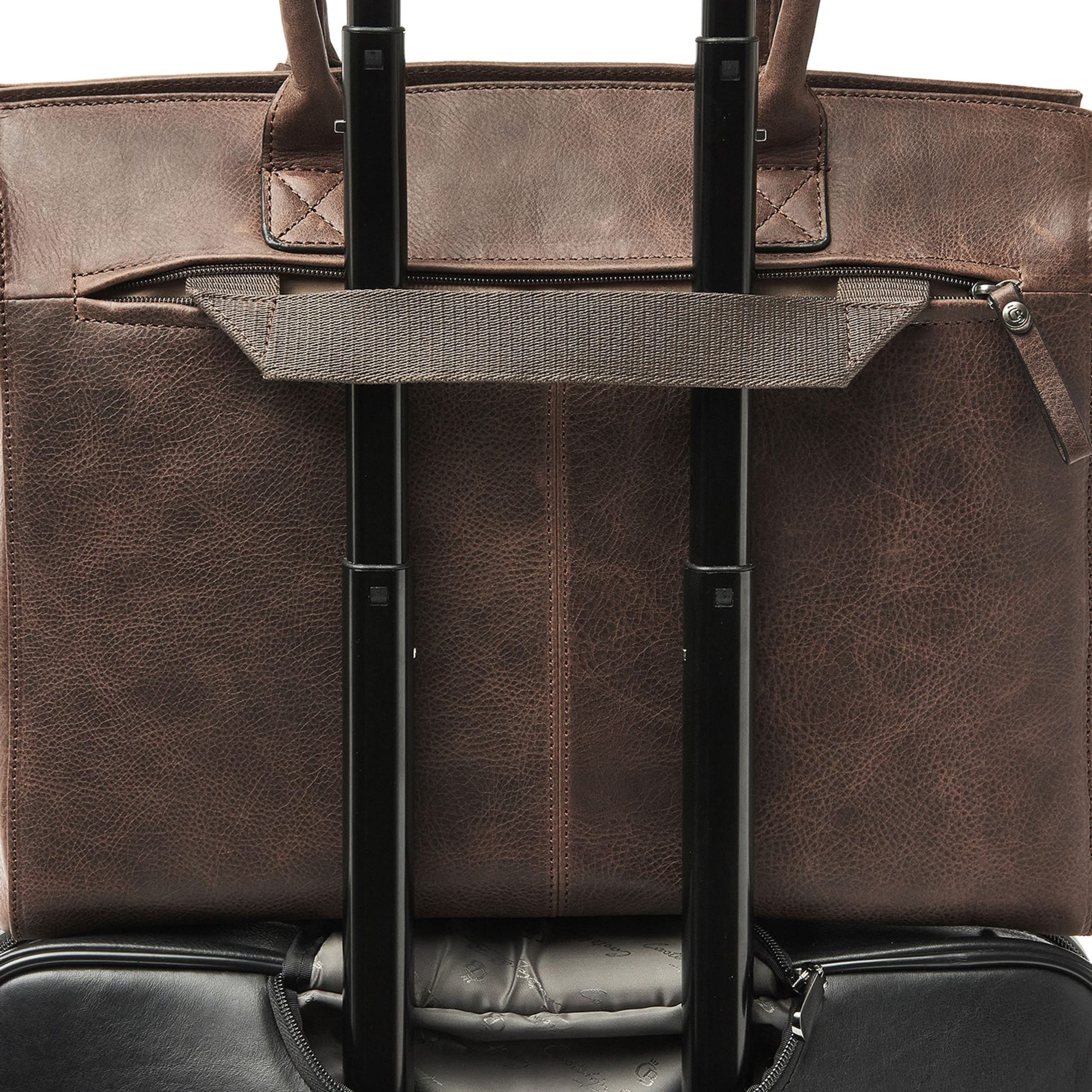 Borsa a spalla 'Carisma' di Castelijn & Beerens in marrone