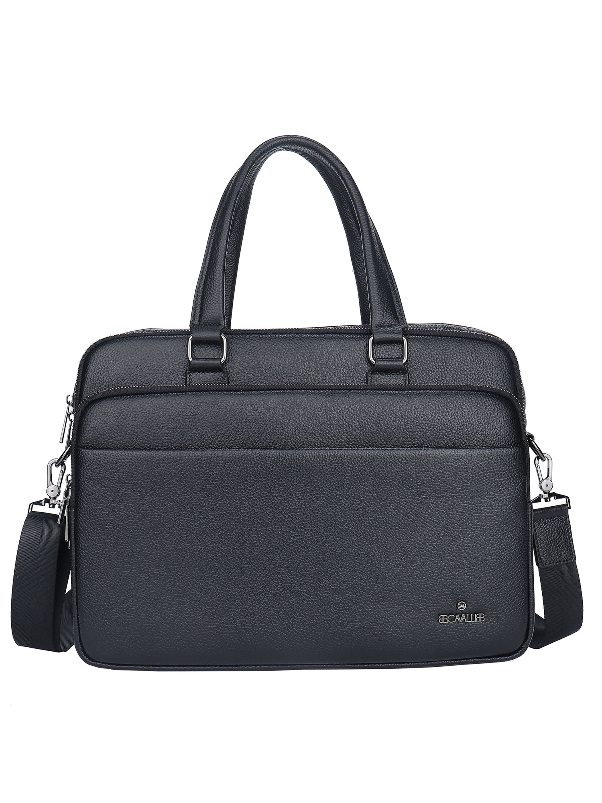 Borsa a mano di B. Cavalli in blu: frontale