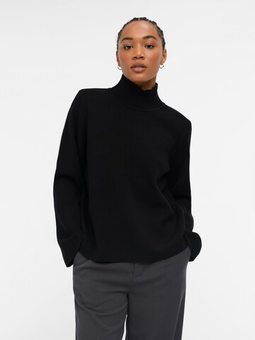 Pull-over 'REYNARD' OBJECT en noir : devant