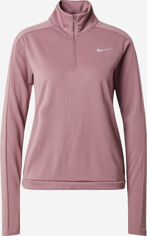 NIKE Funktionsbluse 'Pacer' i lilla: forside