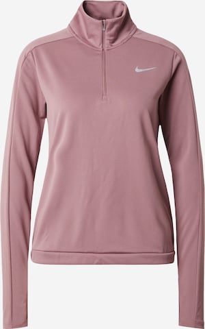NIKE Performance shirt 'Pacer' in Purple: front