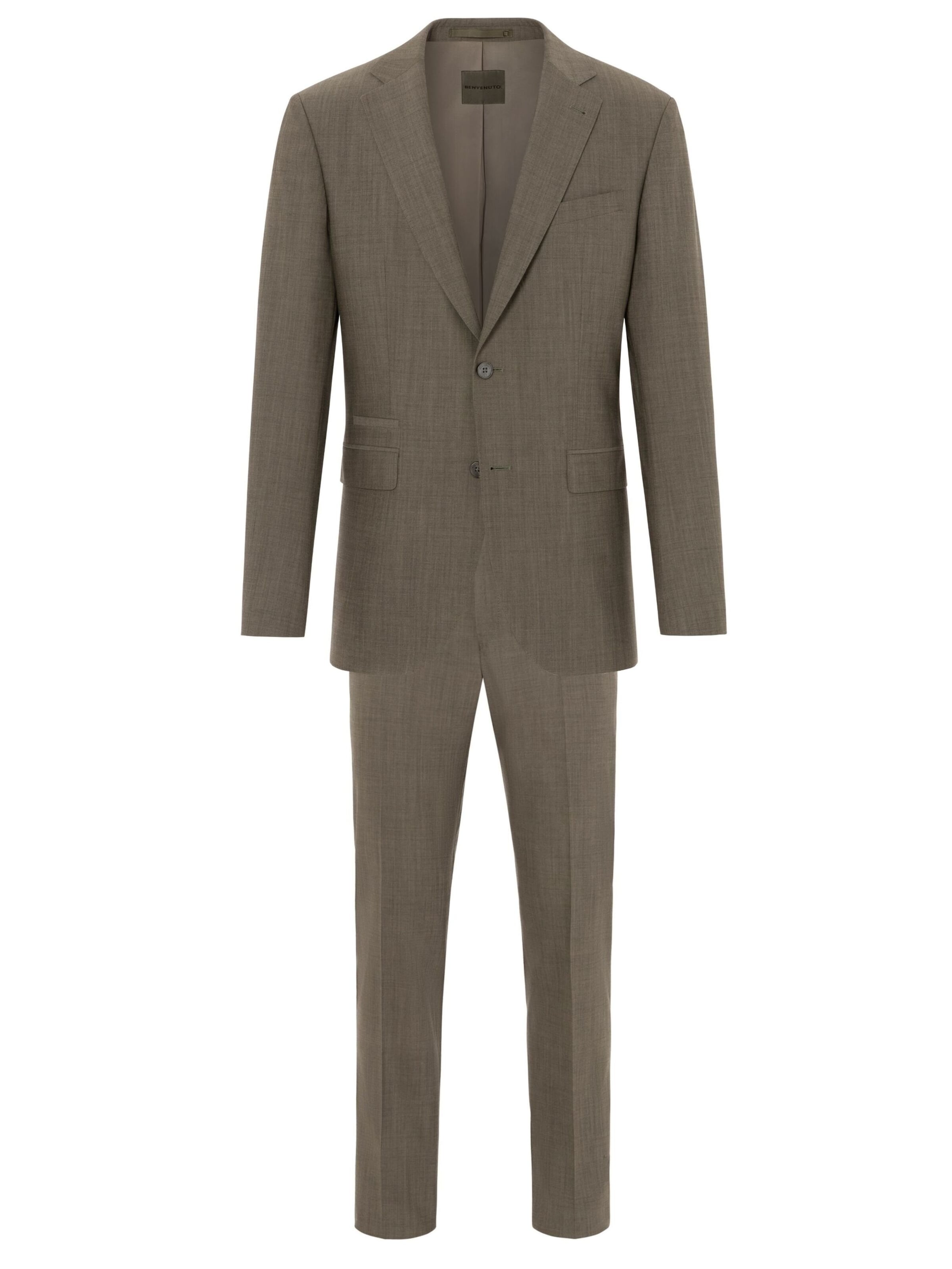 BENVENUTO Suit 'Mario Messina' in Brown: front