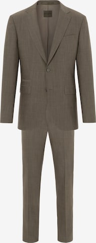 BENVENUTO Slimfit Anzug 'Mario Messina' in Braun: Vorderseite