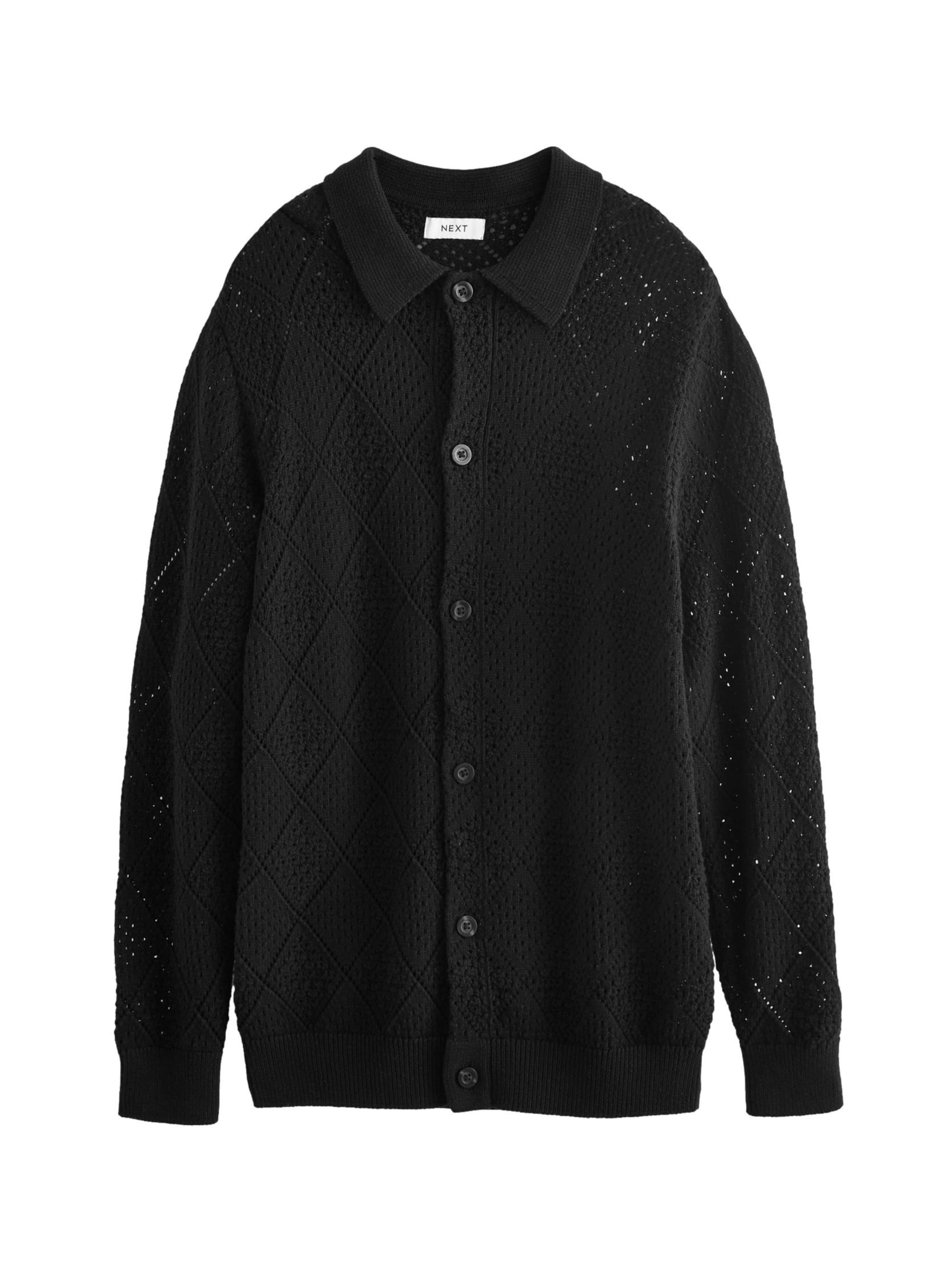 Next Kardigán - Čierna: predná strana