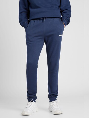 ELLESSE Tapered Broek 'Cravo' in Blauw: voorkant