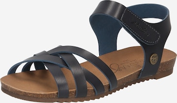 MUSTANG Sandals in Blue: front