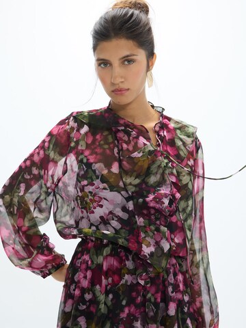 Robe Lola Casademunt en mélange de couleurs : devant