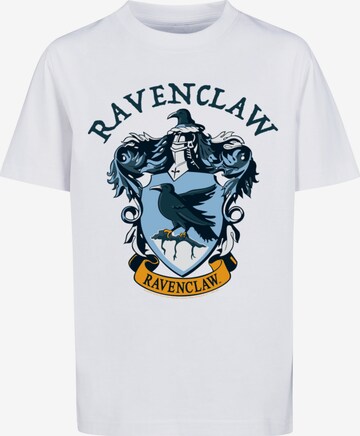 T-Shirt 'Harry Potter Ravenclaw Crest' F4NT4STIC en blanc : devant