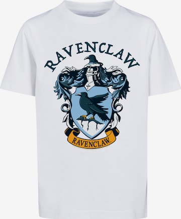 F4NT4STIC Shirt 'Harry Potter Ravenclaw Crest' in Wit: voorkant