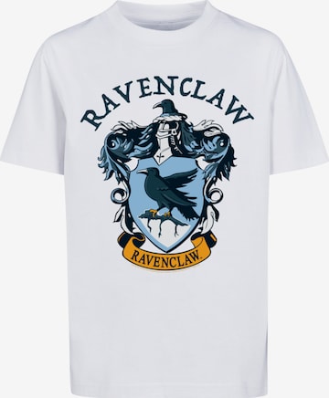 F4NT4STIC Shirt 'Harry Potter Ravenclaw Crest' in White: front