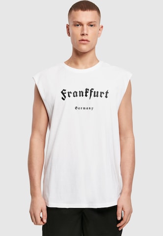 Merchcode Shirt 'Frankfurt' in White: front