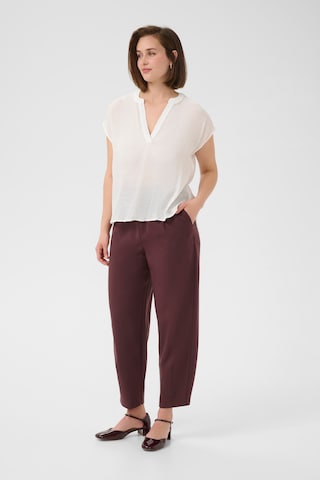 Kaffe Blouse in White